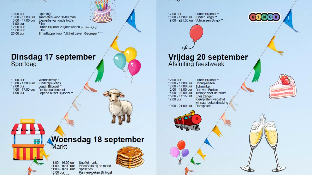 Feestweek Marimba 20 jaar