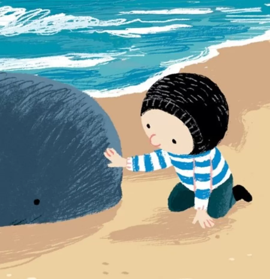 Benji Davies: De Kleine Walvis, de interactieve voorleesapp!