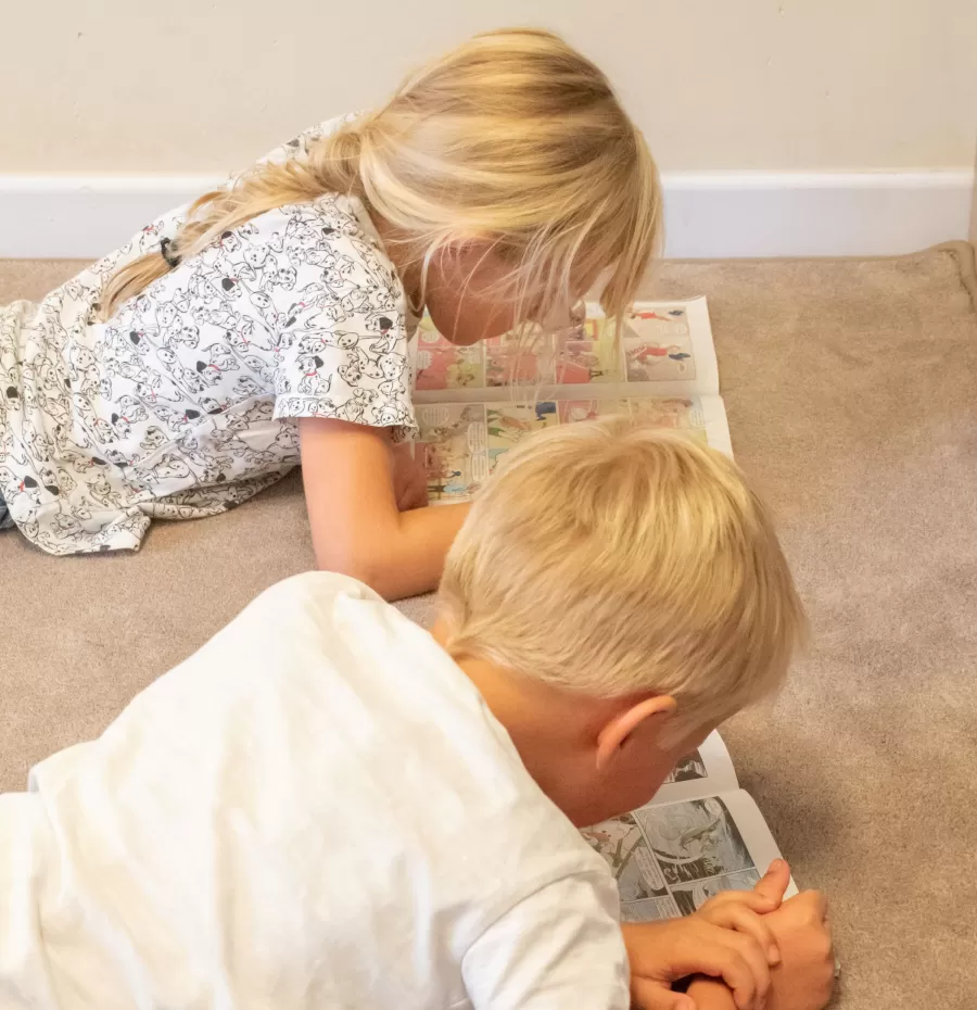 Kinderen lezen