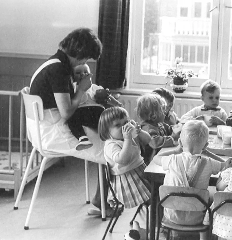 Kinderopvang vroeger