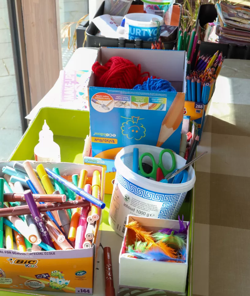 Knutsel spullen Hasselbraam