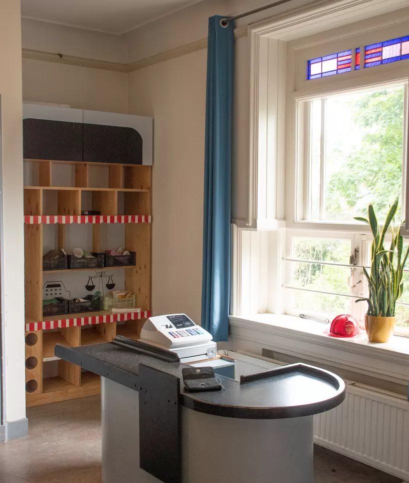 Supermarkt speelhoek