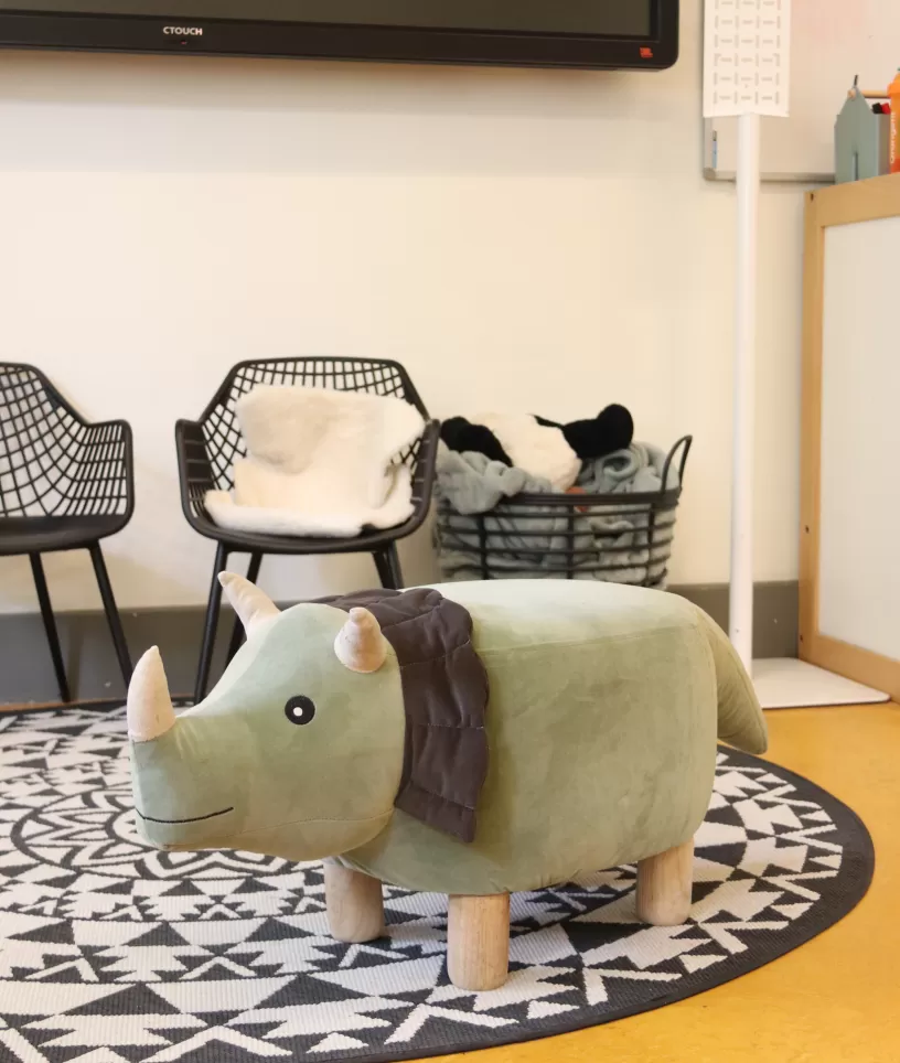 Neushoorn bankje