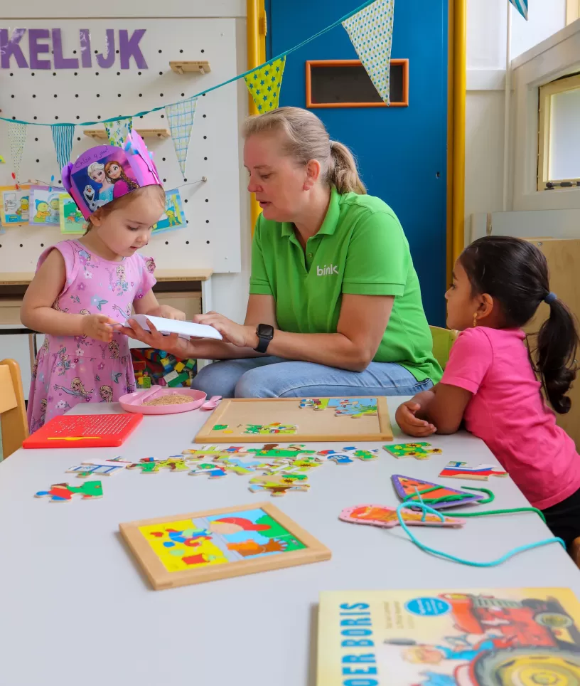 PM met kinderen