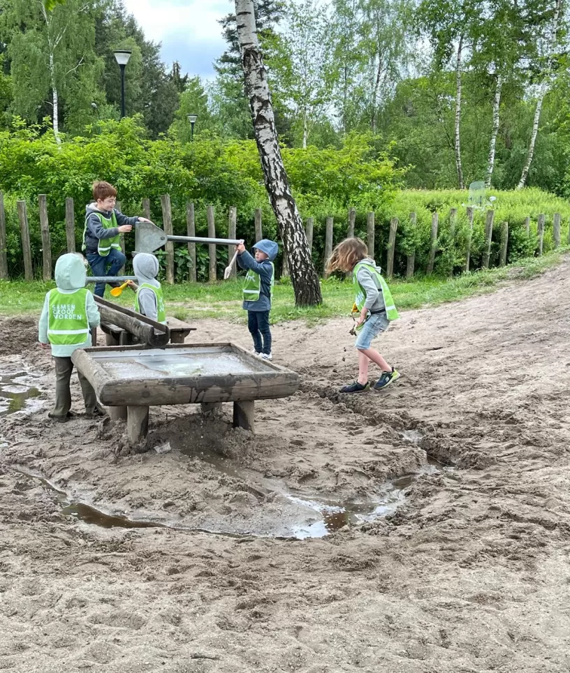 Kliederen met modder