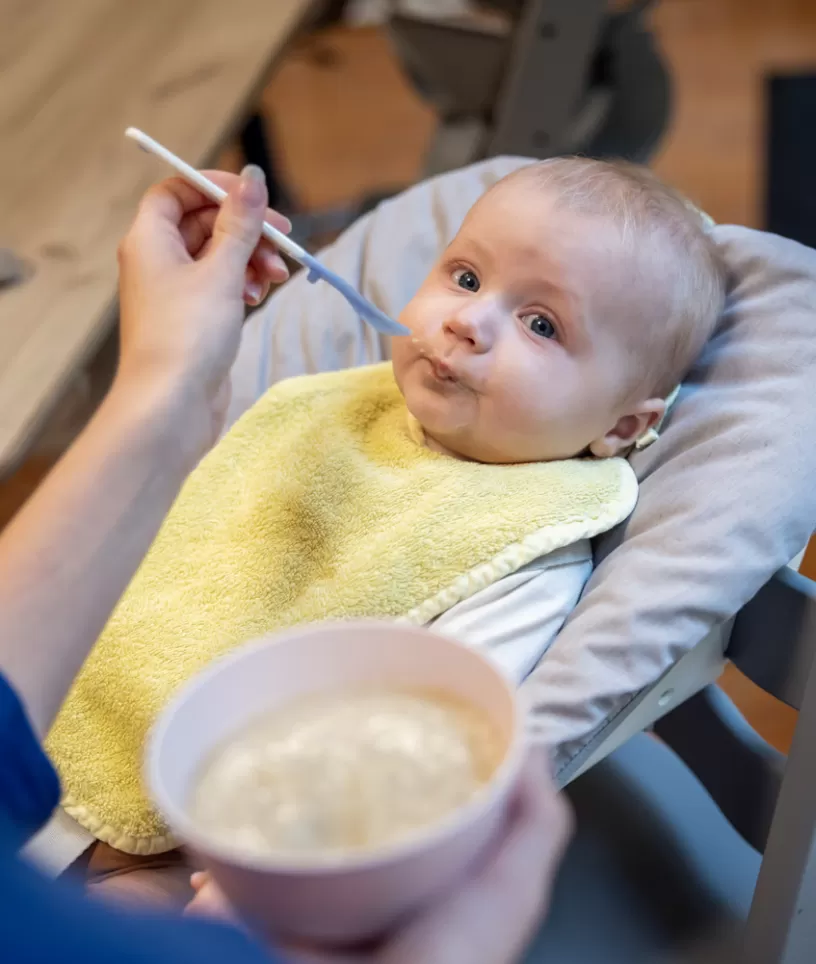 Baby eten
