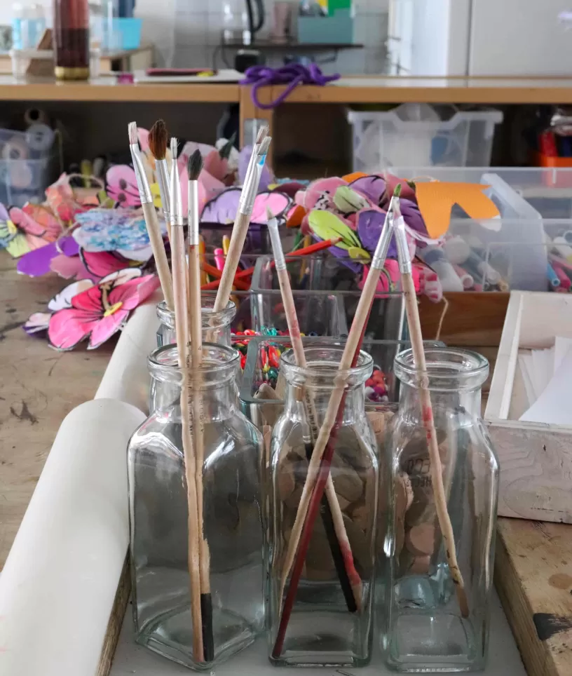 Buitenschoolse opvang Violen schilderskwasten