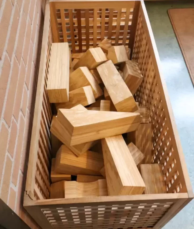 houten blokken