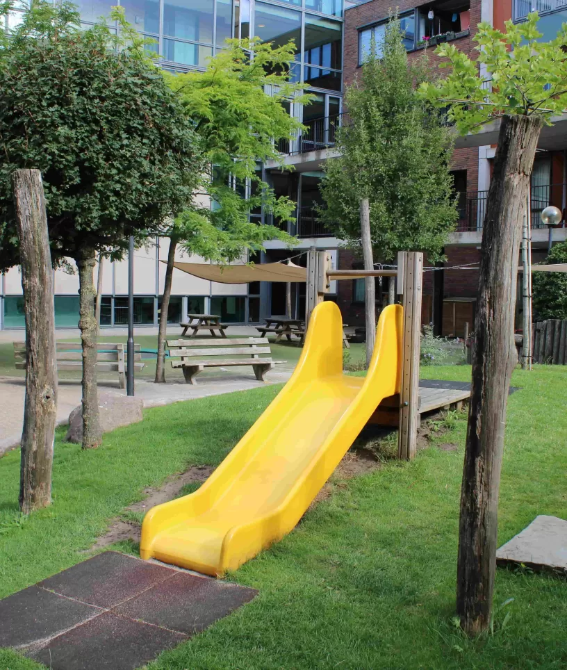 Marimba buitenspeelplaats