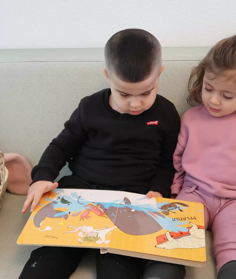 Peutervilla kindjes samen lezen