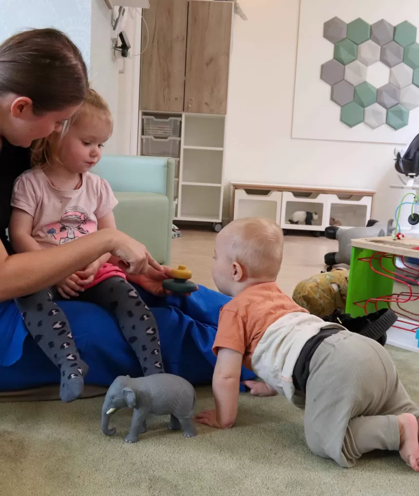 PM met kinderen