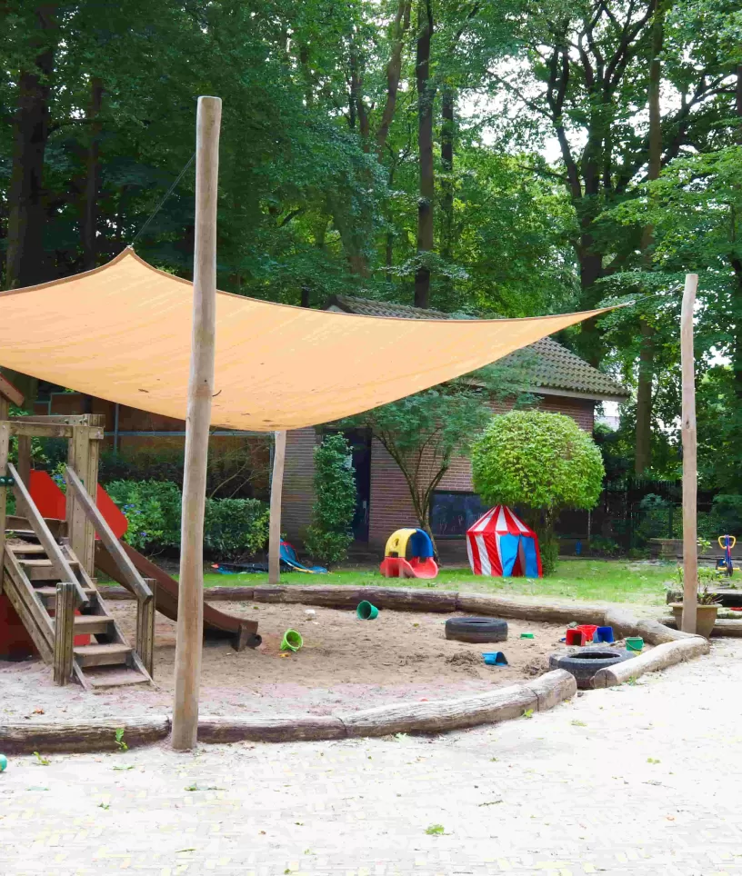 Notenbalk tuin