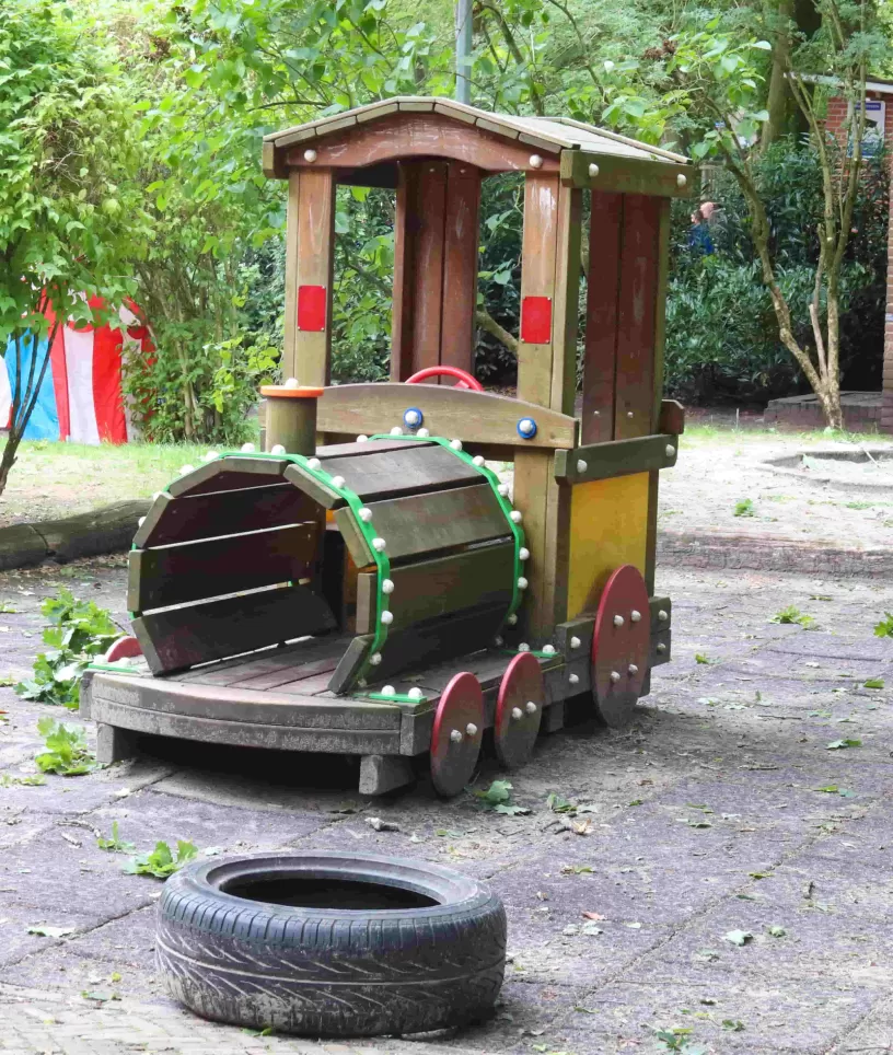 Notenbalk tuin