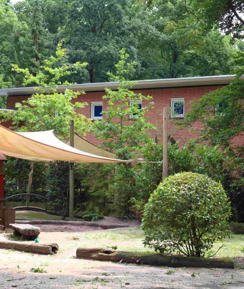 Notenbalk tuin