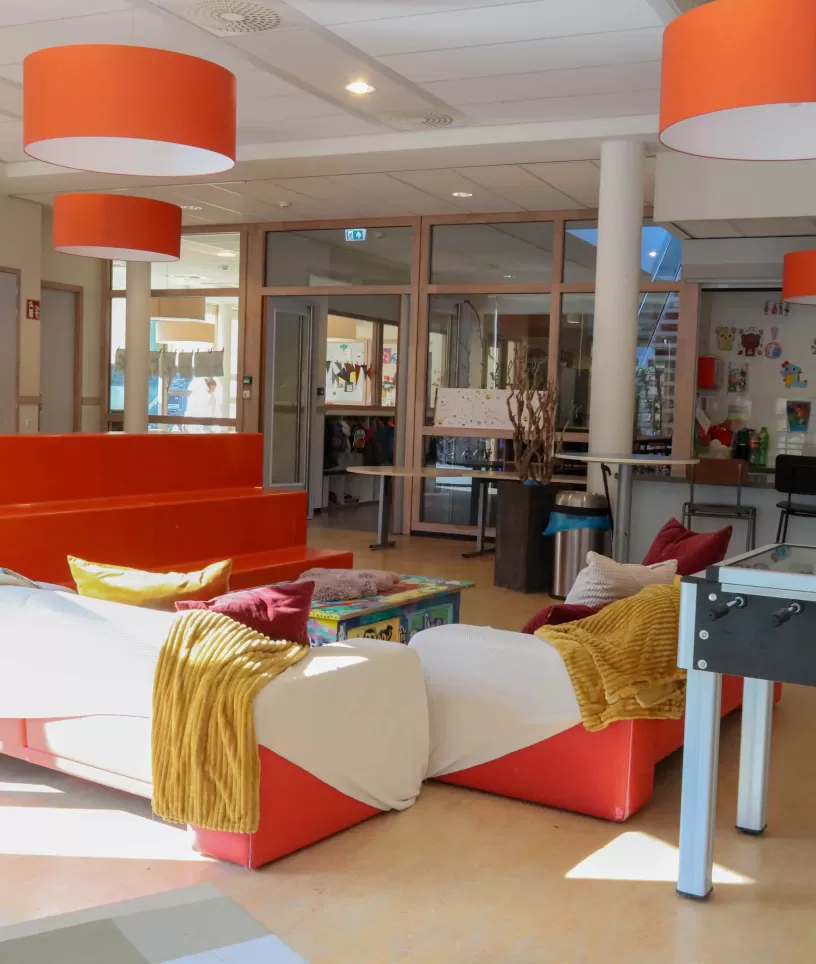 Hasselbraam binnenruimte