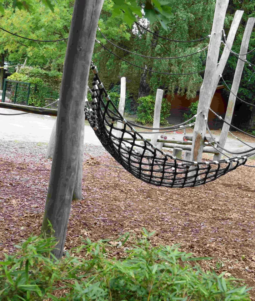 Vliegwereld buitenspeelplaats