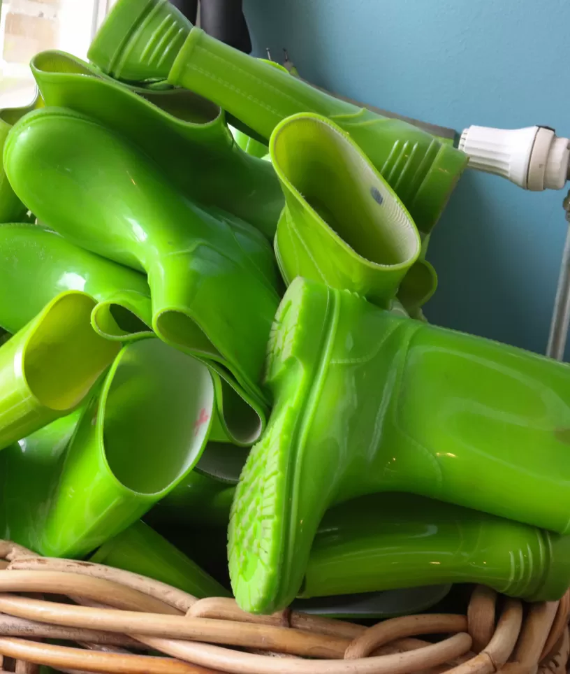 Laarzen bink-groen
