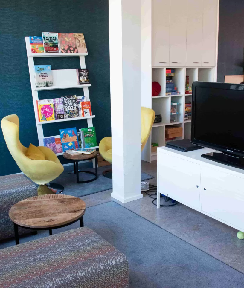 Buitenschoolse opvang basisbende binnen