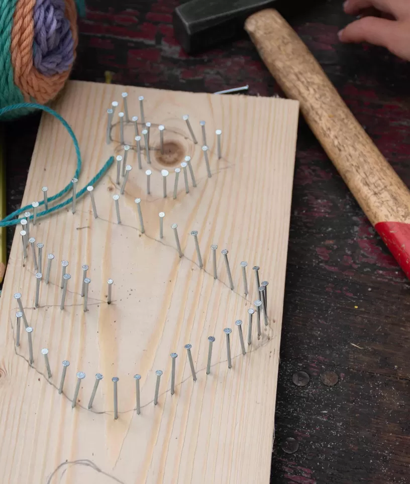 Buitenschoolse opvang Heidepark handenarbeid