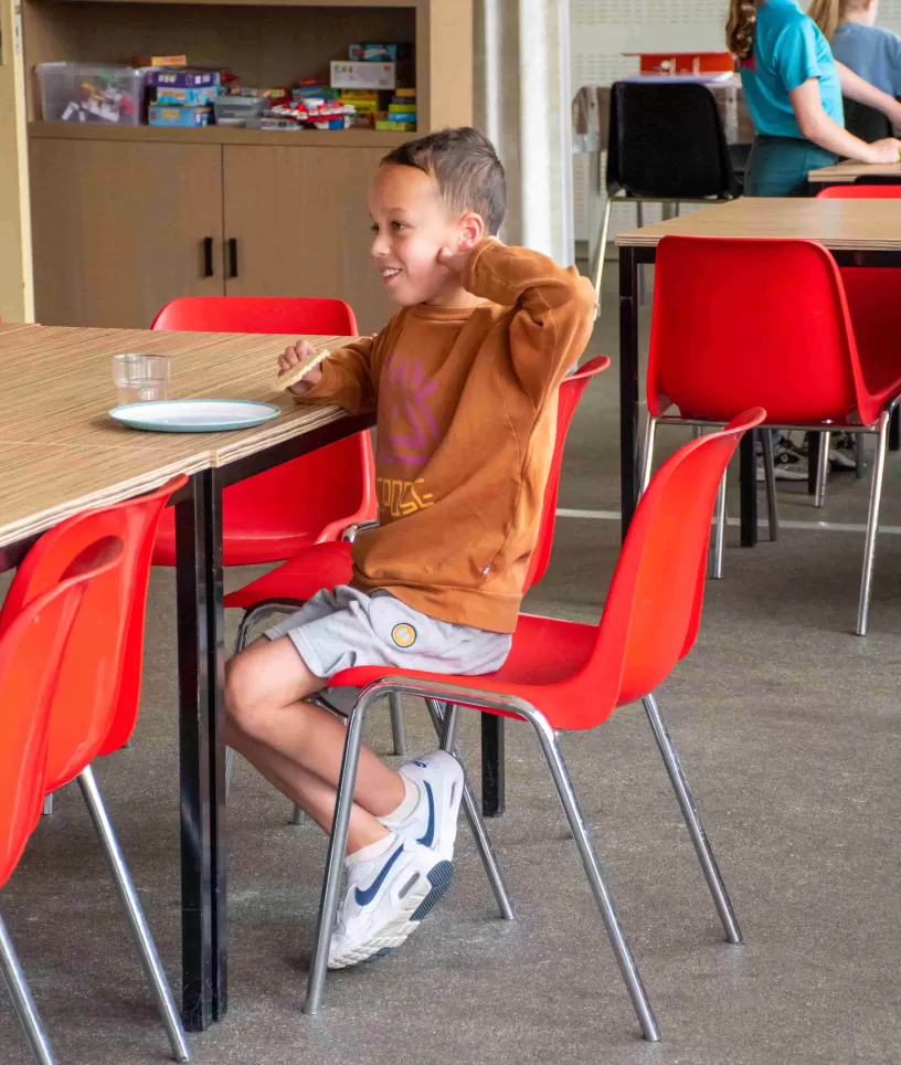 Buitenschoolse opvang sportvilla jongentje