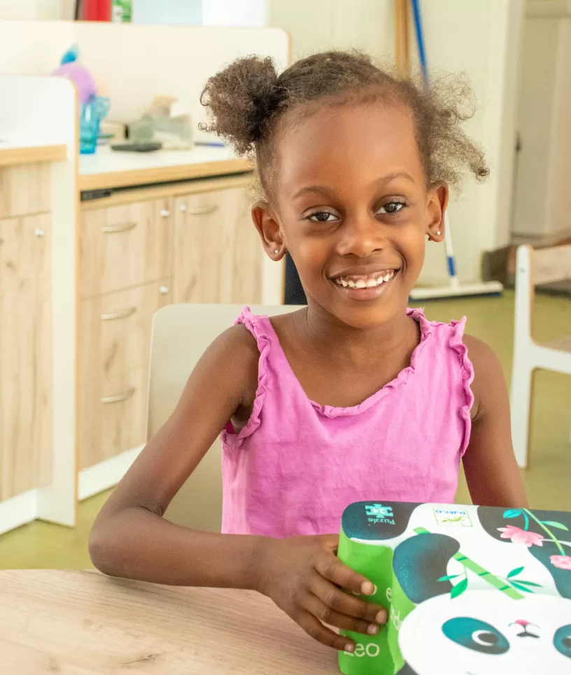 Meisje buitenschoolse opvang Talud