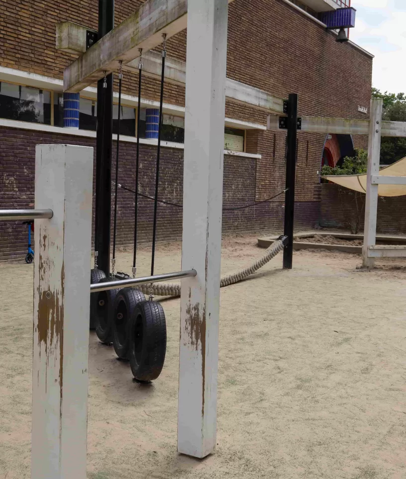 Buitenschoolse opvang Vondel buitenspeelplaats