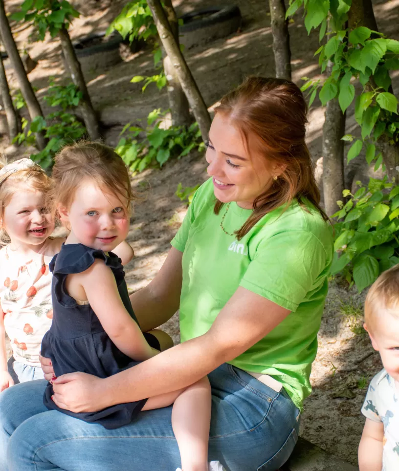 PM met kinderen