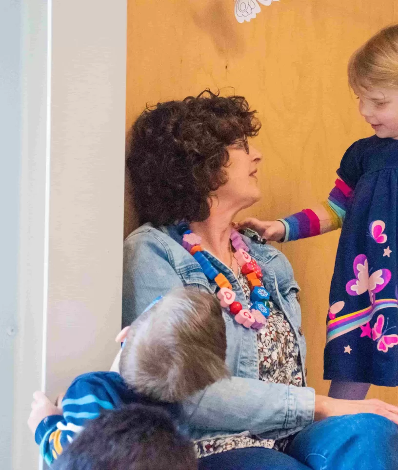 PM met meisje
