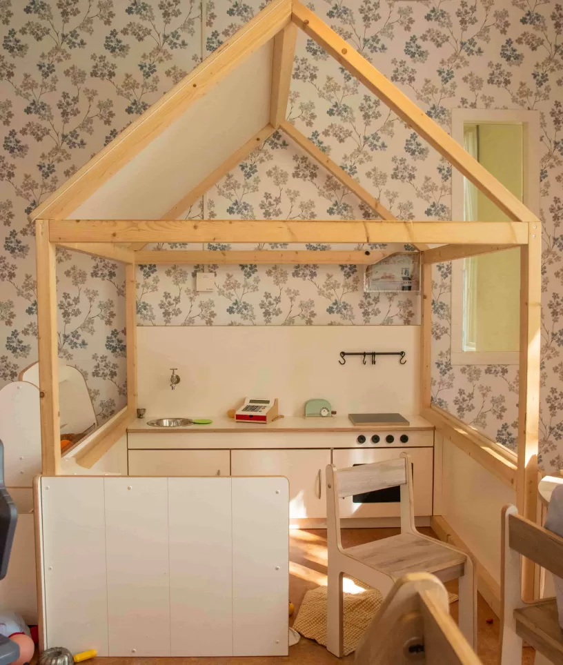 Peuterspeelzaal Toren speelgoed keuken