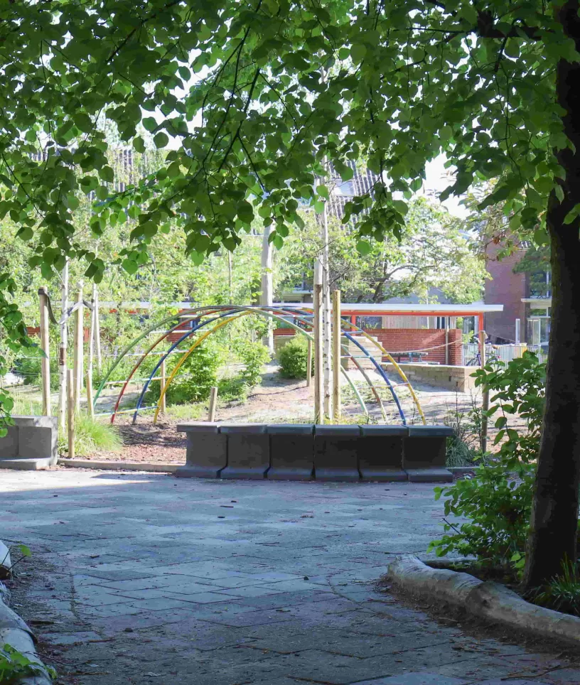 Peuterspeelzaal Zonnestraaltje buiten speelplaats