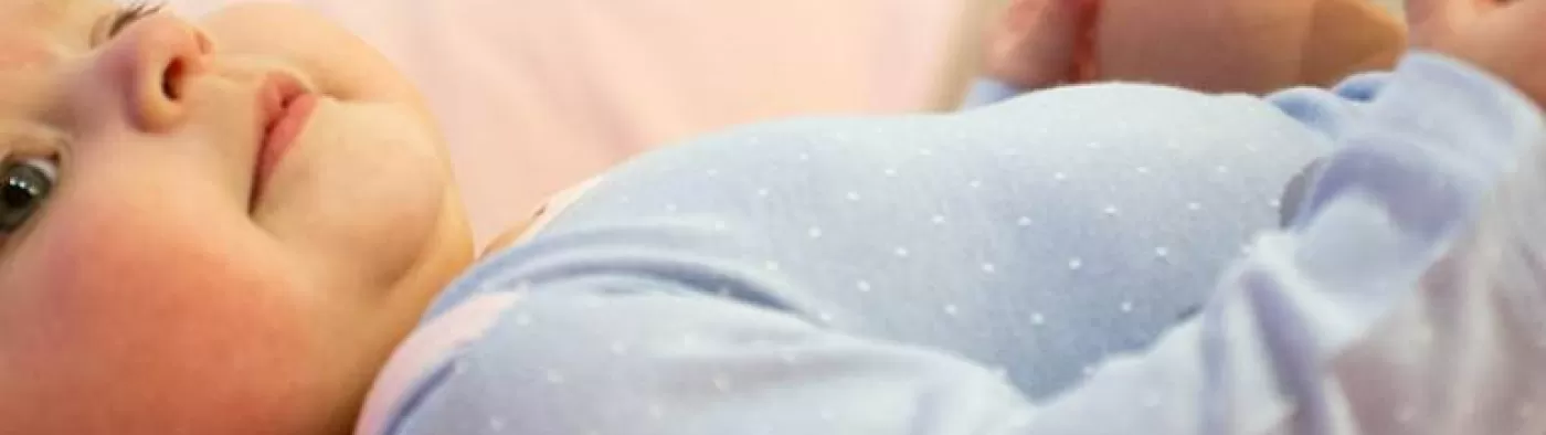 Baby liggen